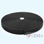 Auto-agrippant à coudre 100 mm noir